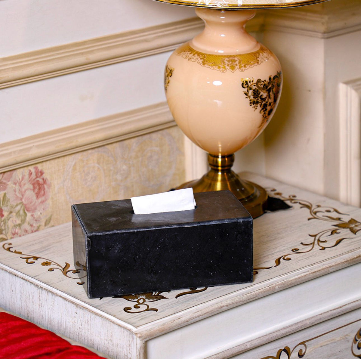 Ethnic black Tissue Box