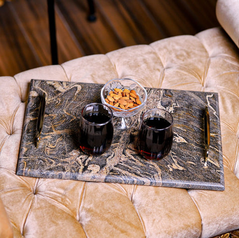 Rose Gold Serving Tray